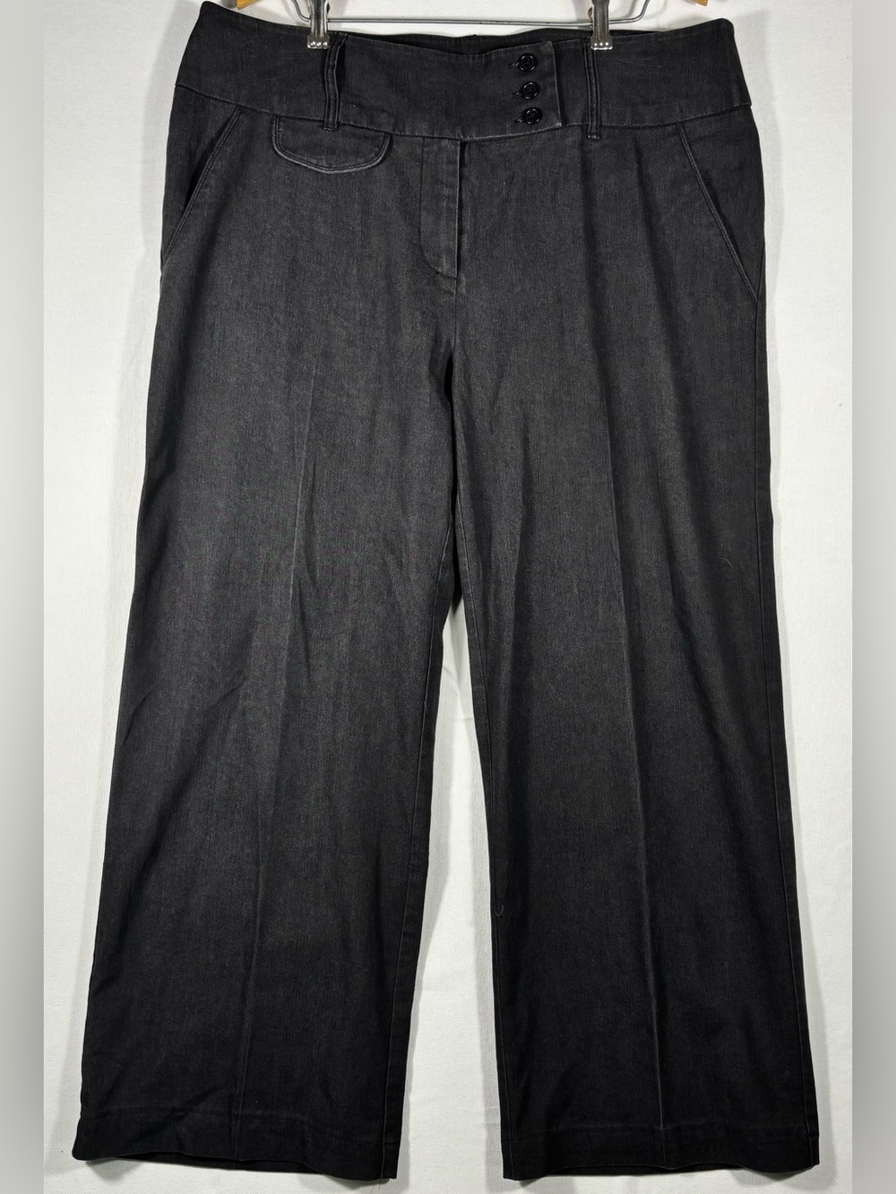 Appraisal brand Women’s 16 Charcoal Gray Wide Leg Casual Pants
